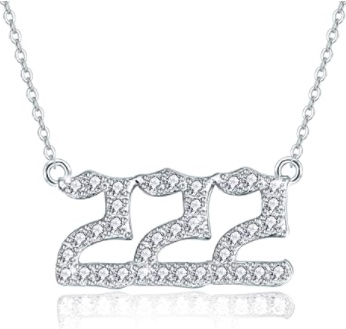 Sterling Silver Numerology Necklace
