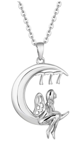 Angel Number Necklace Sterling Silver
