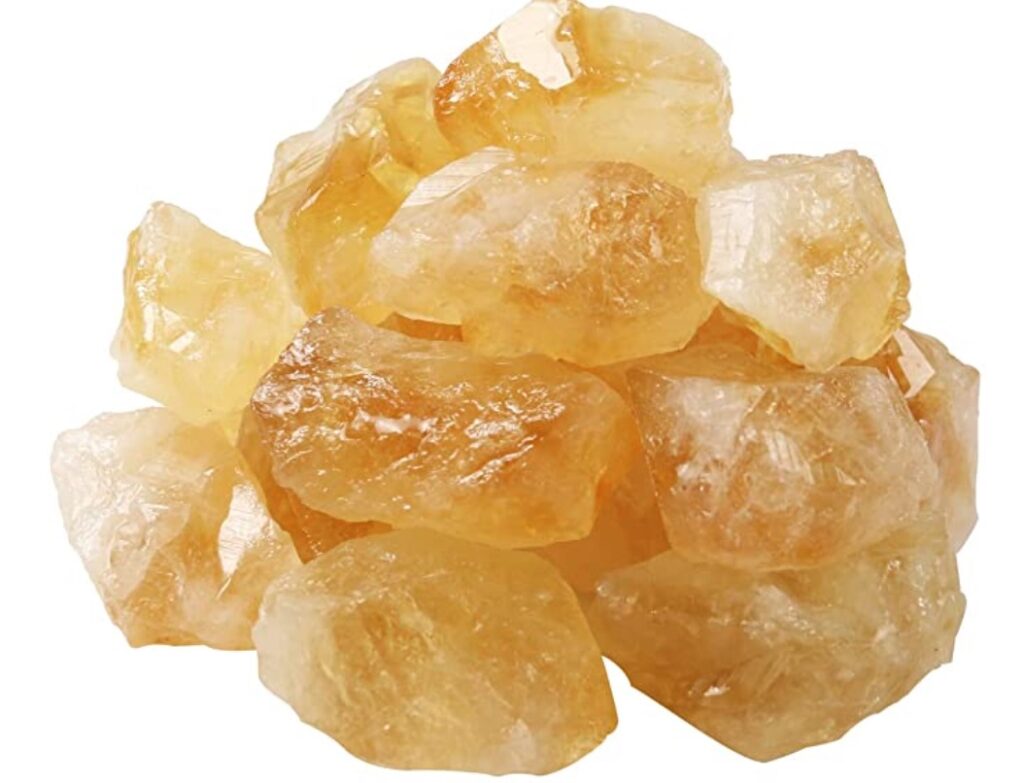 citrine crystals