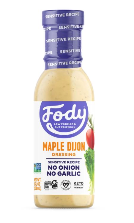 Pictured is Fody Maple Dijon Salad Dressing