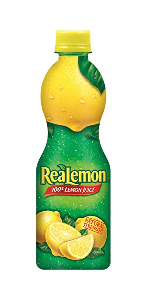 Pictured is lemon juice