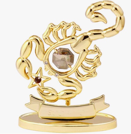 Scorpio Ornament with Austrian Crystal