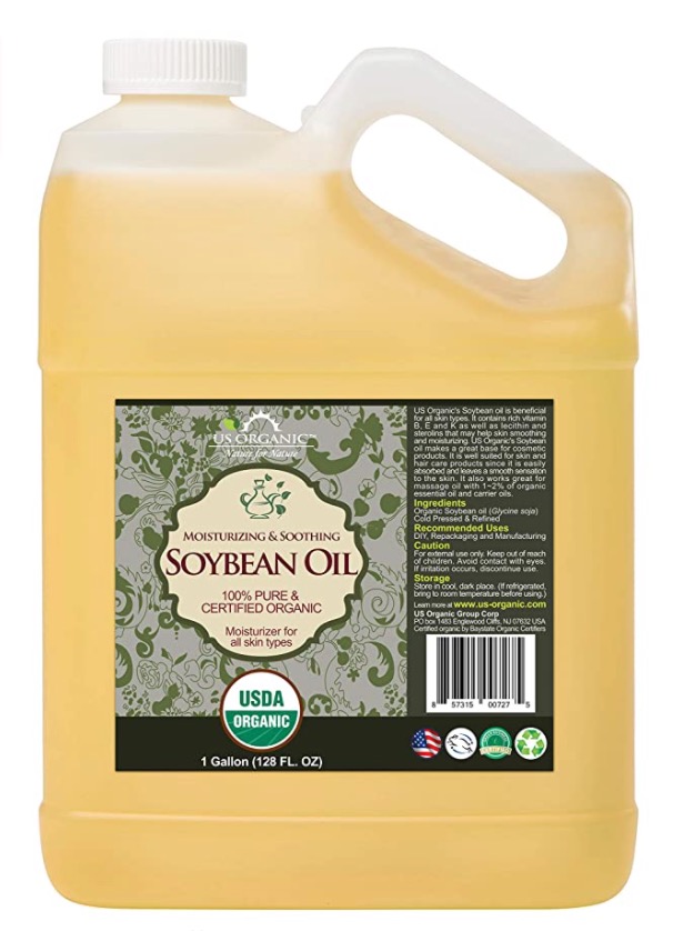 Pictured is soybean oil