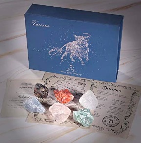 Natural Healing Crystals with Horoscope Box Set