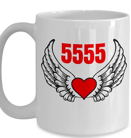 angel number mug