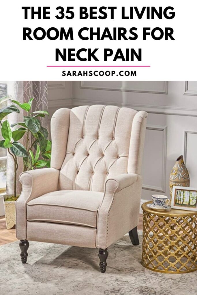 best living room chair for neck pain