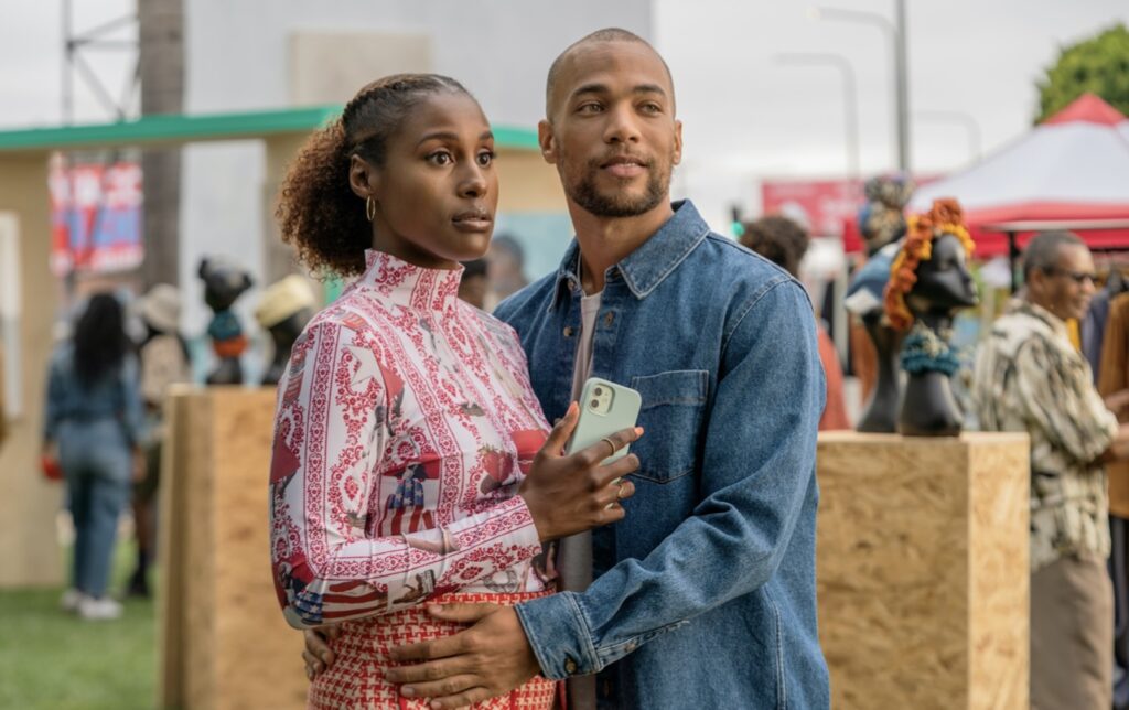 Kendrick Sampson as Nathan Campbell and Issa Rae as Issa dee insecure
