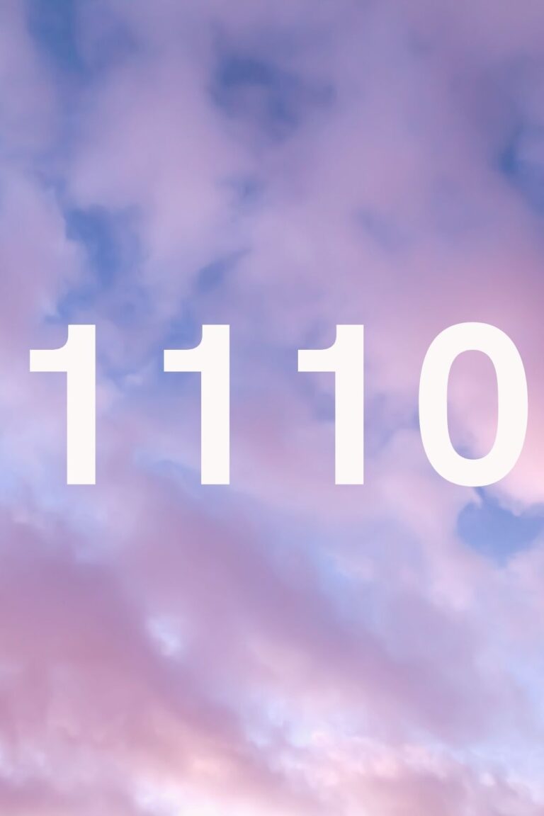Why You Keep Seeing The Angel Number 1110: Numerology Meaning and Symbolism