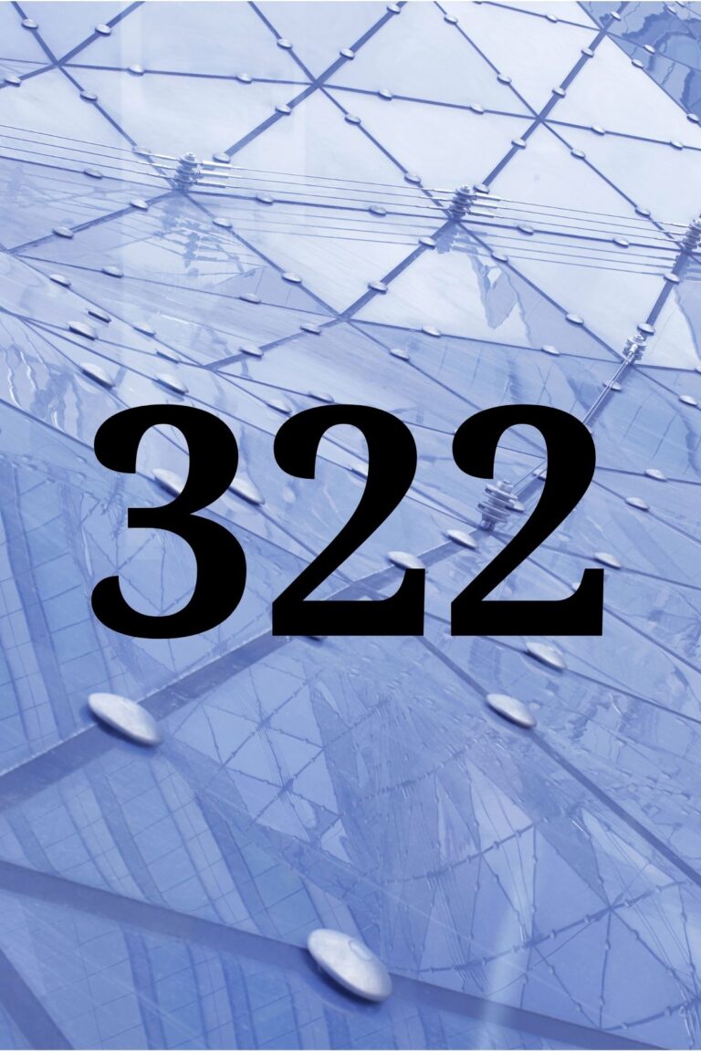 Angel Number 322 Meaning and Symbolism in Numerology