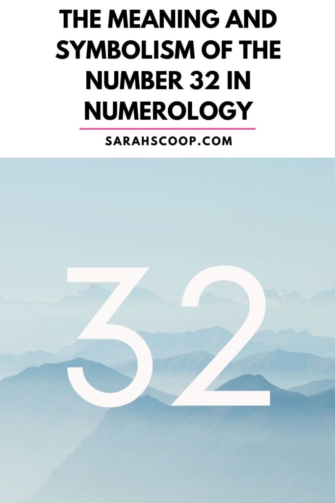32 numerology