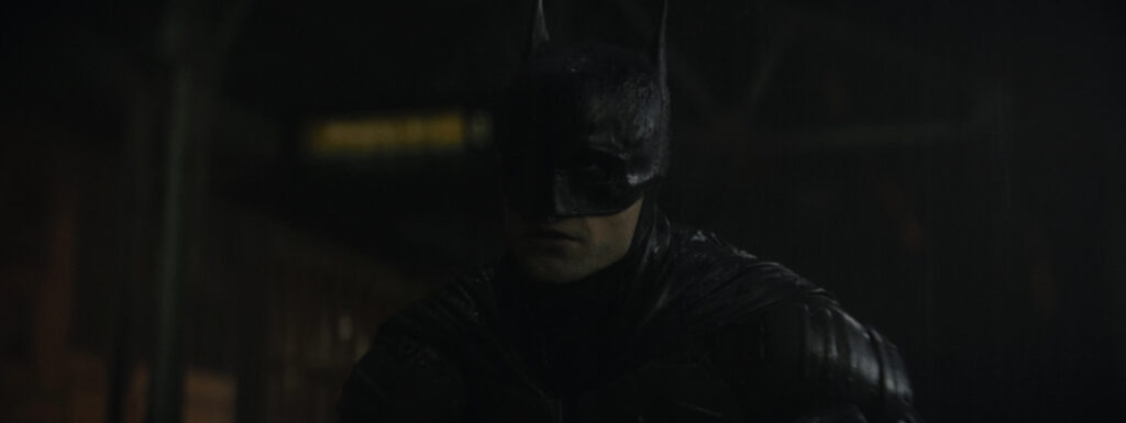 Robert Pattinson as Bruce Wayne / Batman in the batman