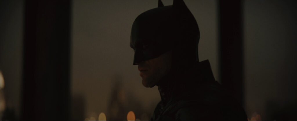 Robert Pattinson as Bruce Wayne / Batman in the batman