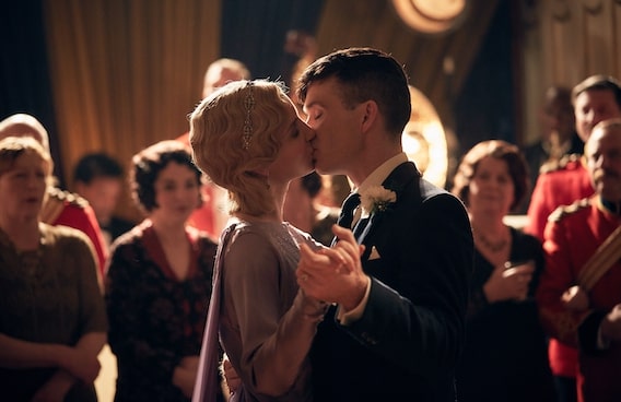 Grace Burgess and Tommy Shelby