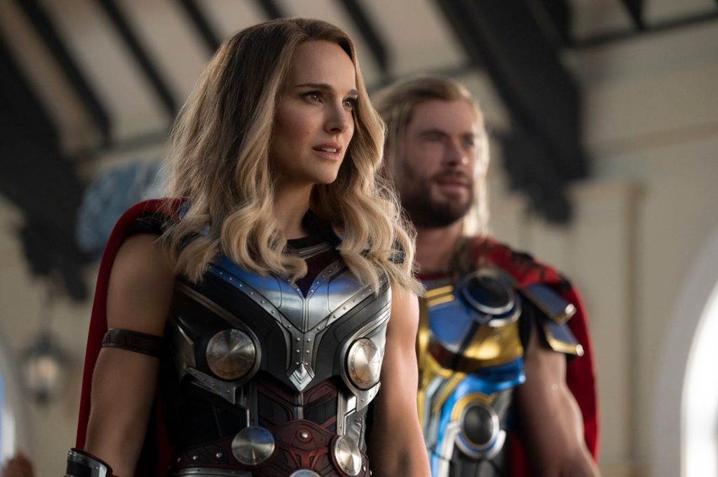 The mighty thor in thor: love and thunder