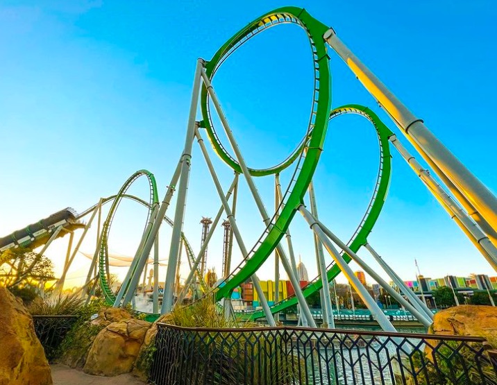 hulk roller coaster