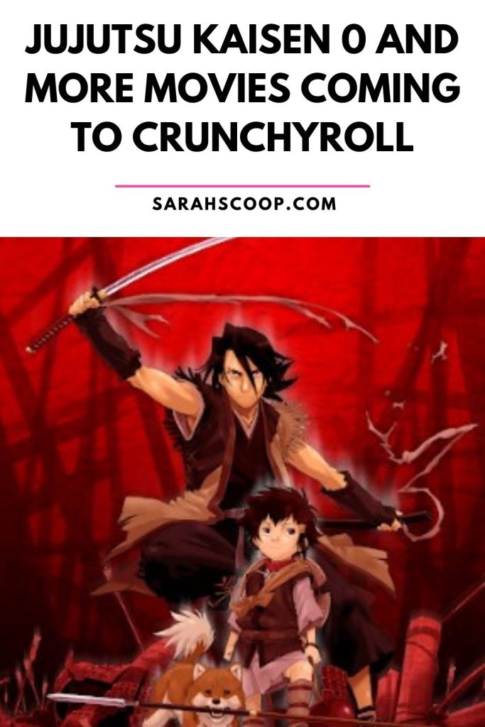 anime movies coming to crunchyroll in september