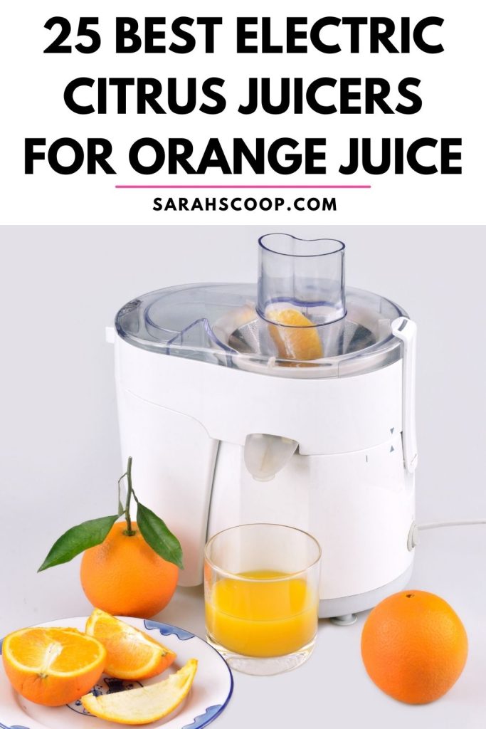 best electric orange juicer