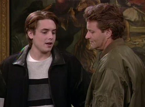 Will Friedle and William Russ in boy meets world