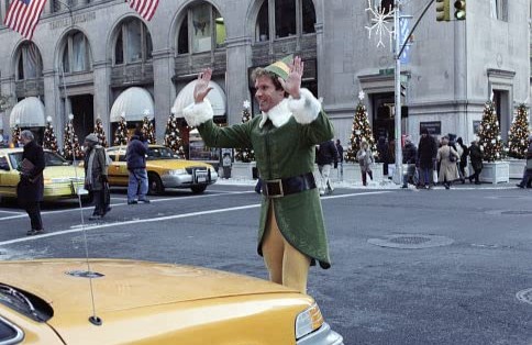 Buddy in New York elf movie
