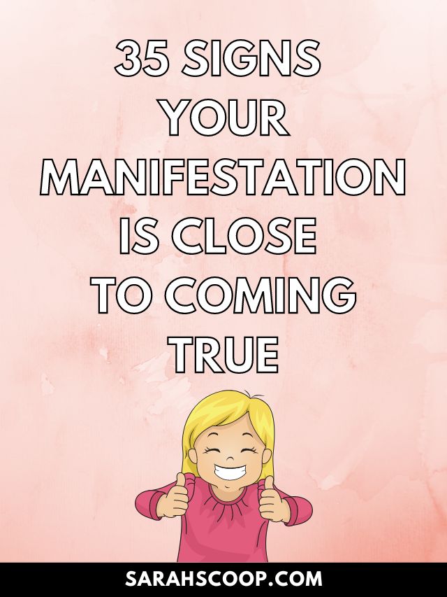 How To Know Your Manifestation Is Coming