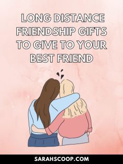 Long distance friendship gifts to give to your best friend. Whether it's their birthday or you just want to show how much you care, these thoughtful presents are perfect for long distance friendships. With a wide