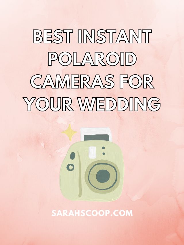 best polaroid camera for wedding