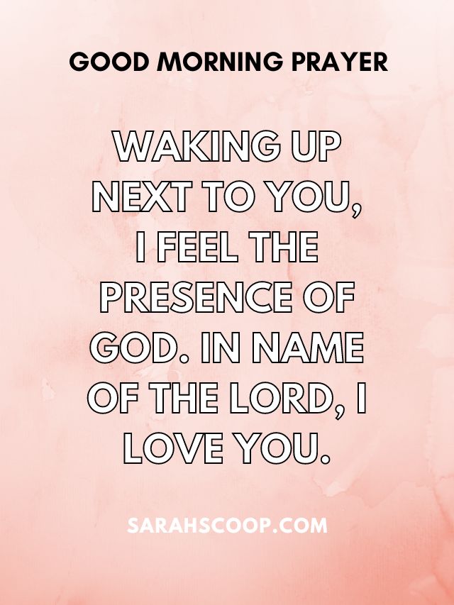 good morning jesus loves you