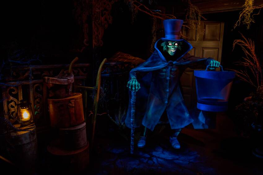 hatbox Ghost D23 Expo 2022 disney parks panel