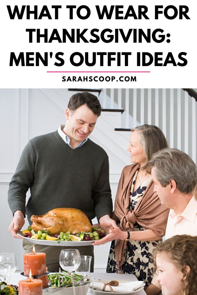 thanksgiving men outfits