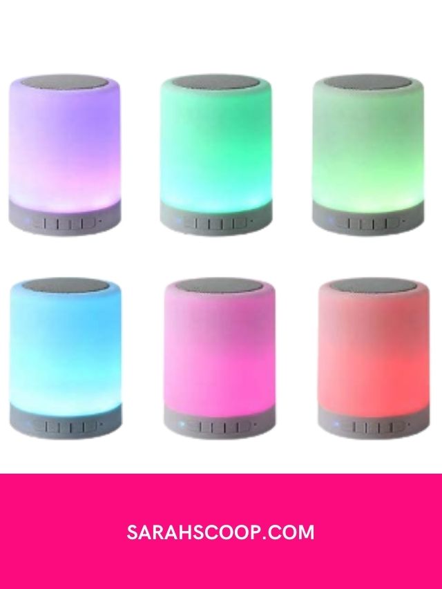 Christmas gift idea color changing speakers