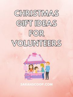 christmas gift ideas for volunteers