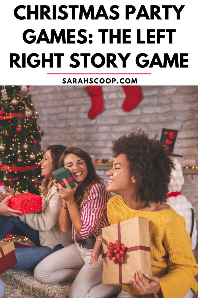 christmas party games left right story