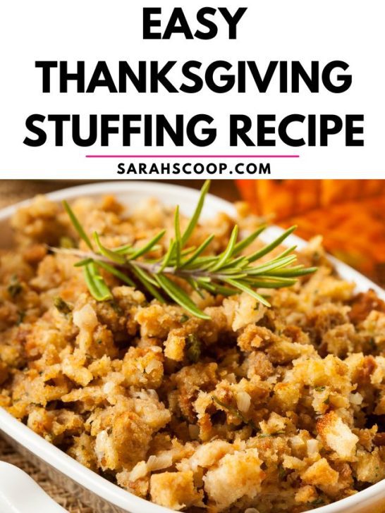 Thanksgiving stuffing recipe sausage