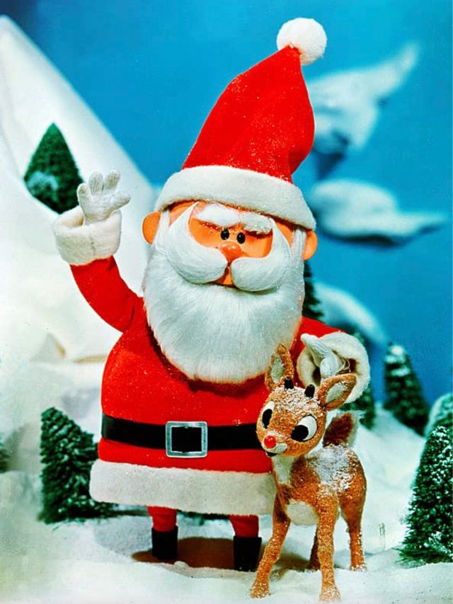 Santa and Rudolph