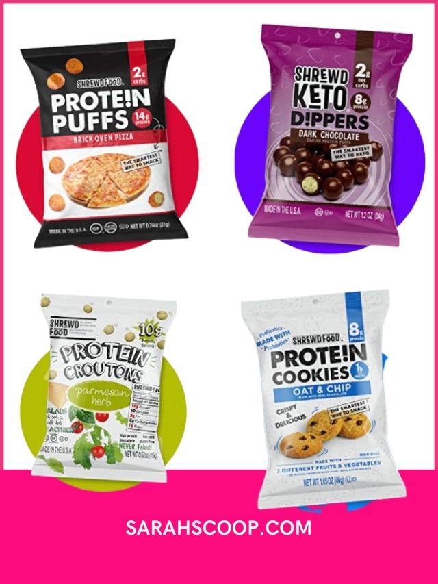 Shrewd Food protein and keto snacks
