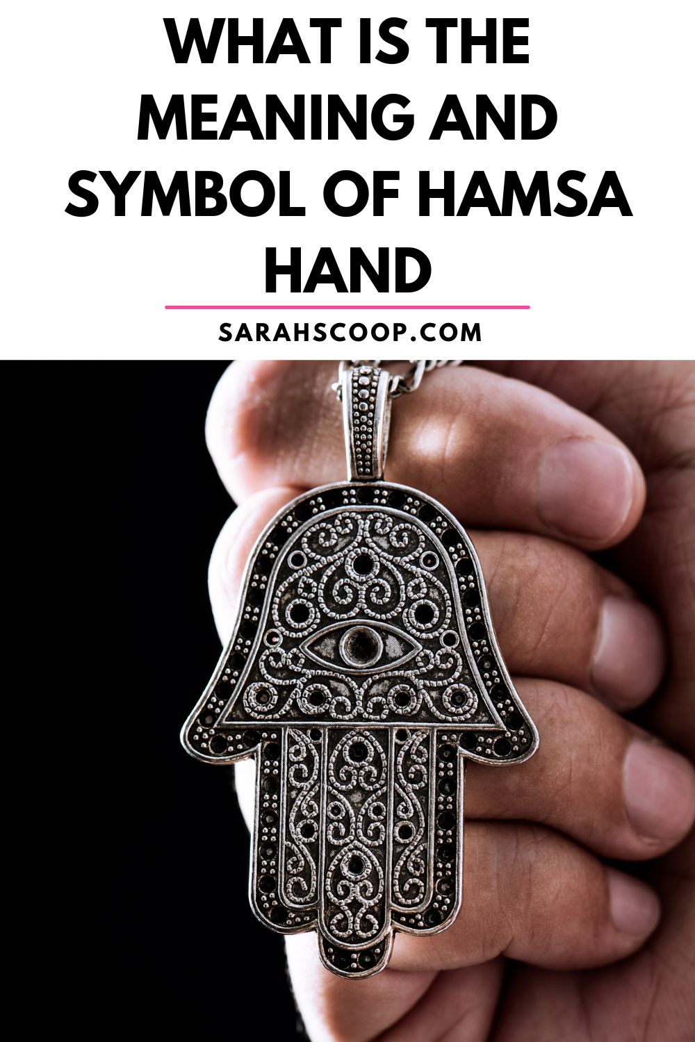 Meaning Of The Hamsa Symbol Pinterest Image 