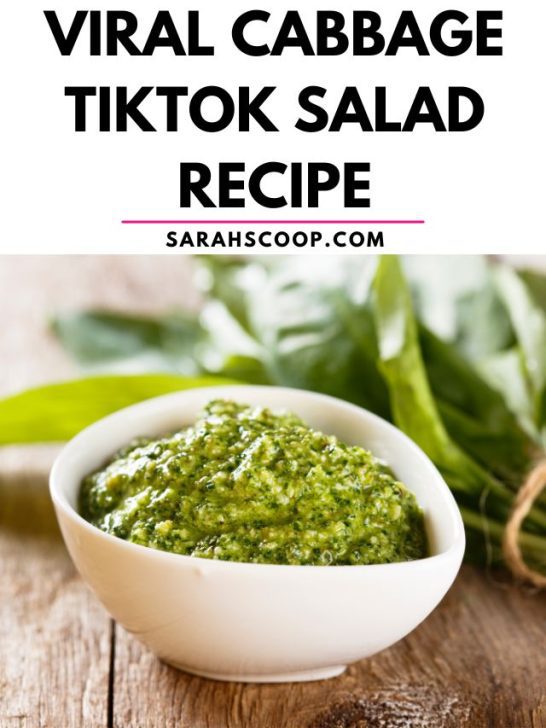 Cabbage salad Tiktok recipe