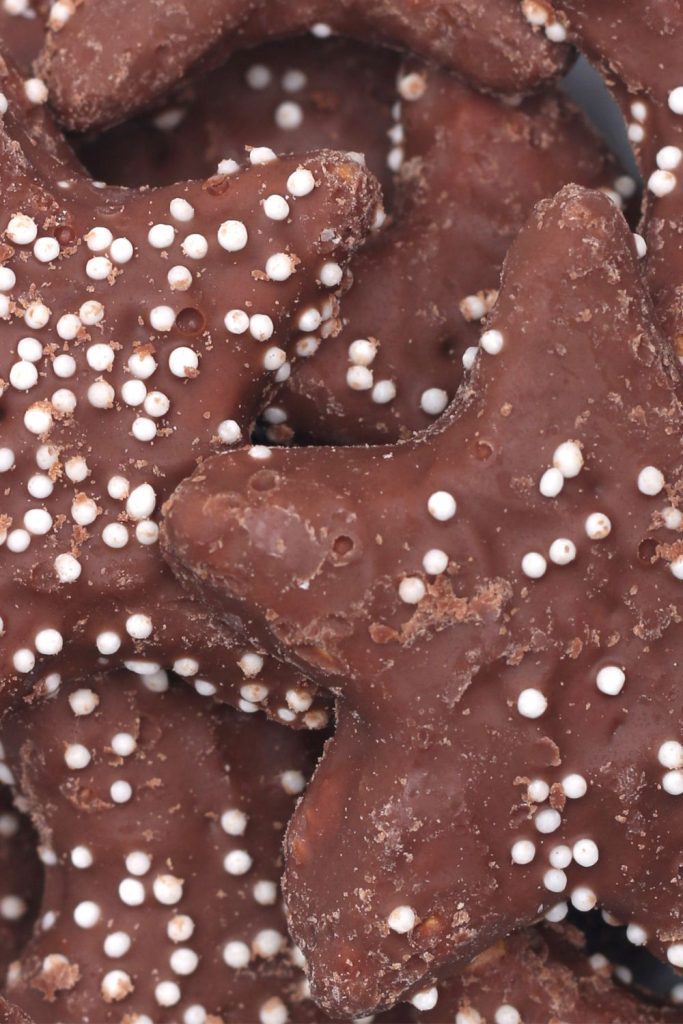 chocolate star cookies