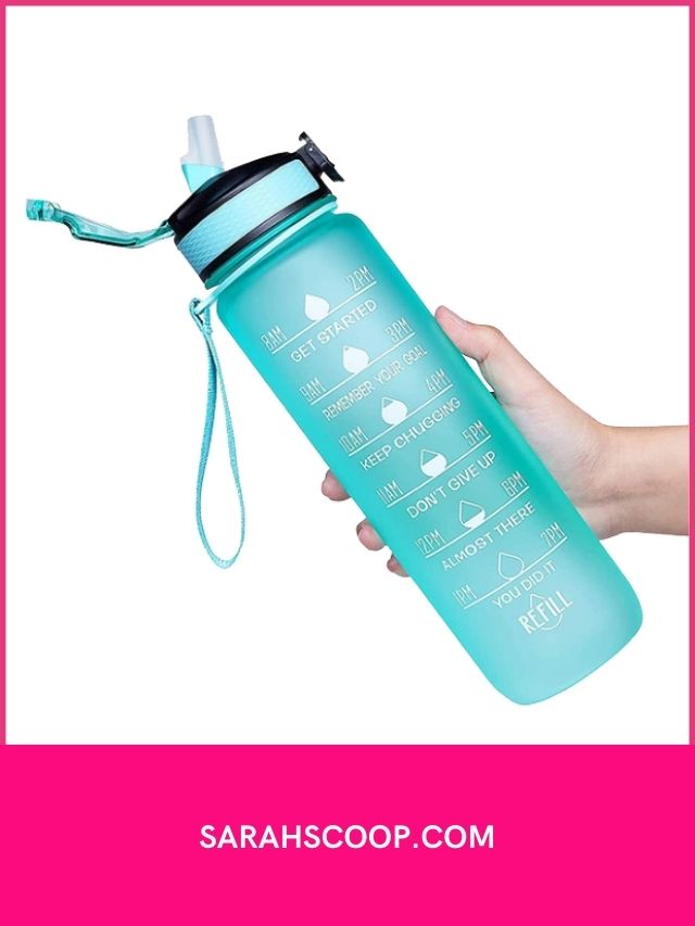 Motivational Water Bottle christmas gift ideas for remote employees