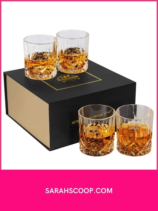 Whiskey Glass Set male coworker christmas gift ideas