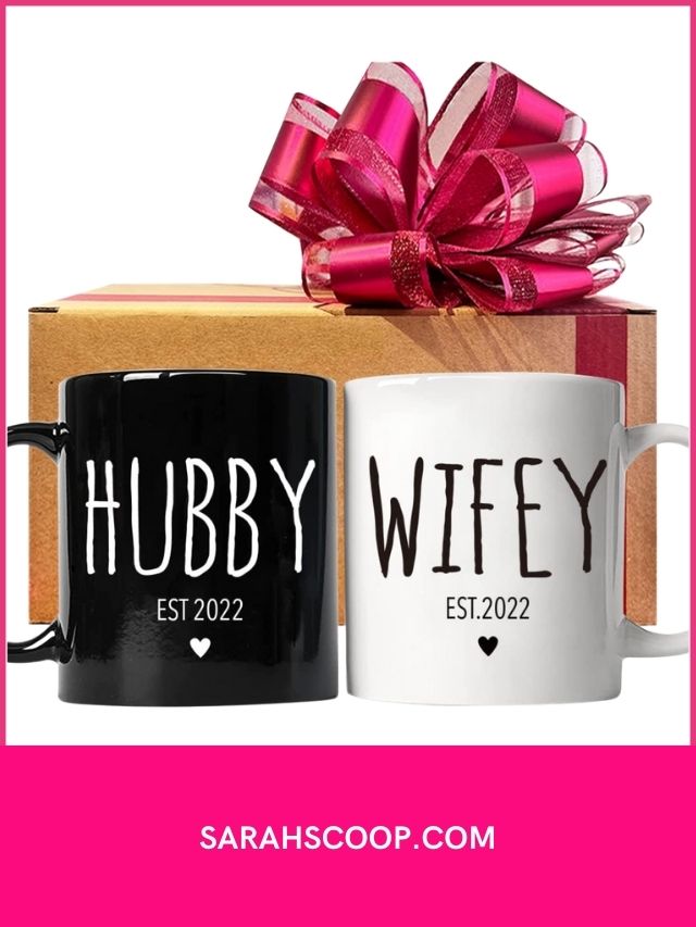 Wifey and Hubby Coffee Mug Set