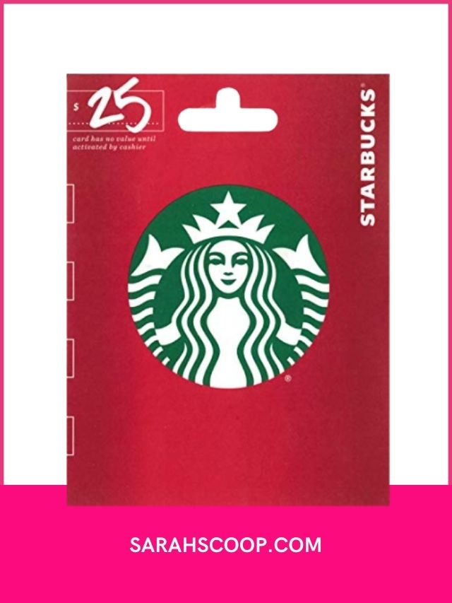 Starbucks Gift Card best christmas gifts for 17 year old female