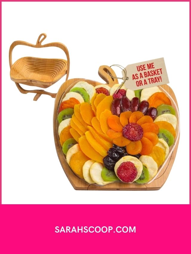 Dried Fruit Basket best consumable christmas gifts