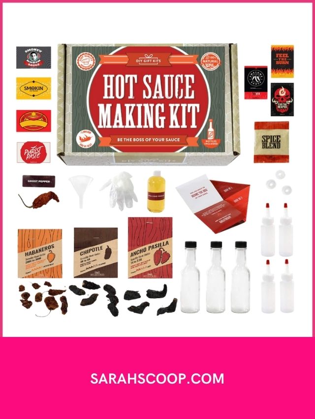Hot Sauce Making Kit best consumable christmas gifts