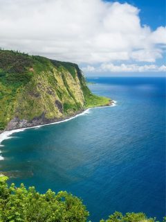 scenic view of the Hawaii coastline