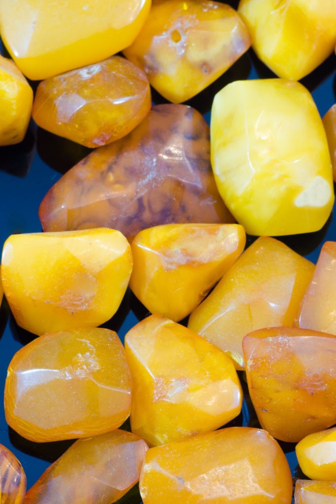 amber stones