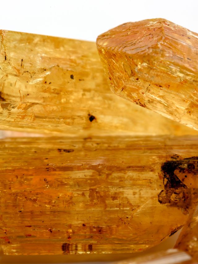 imerpial topaz crystals with their color