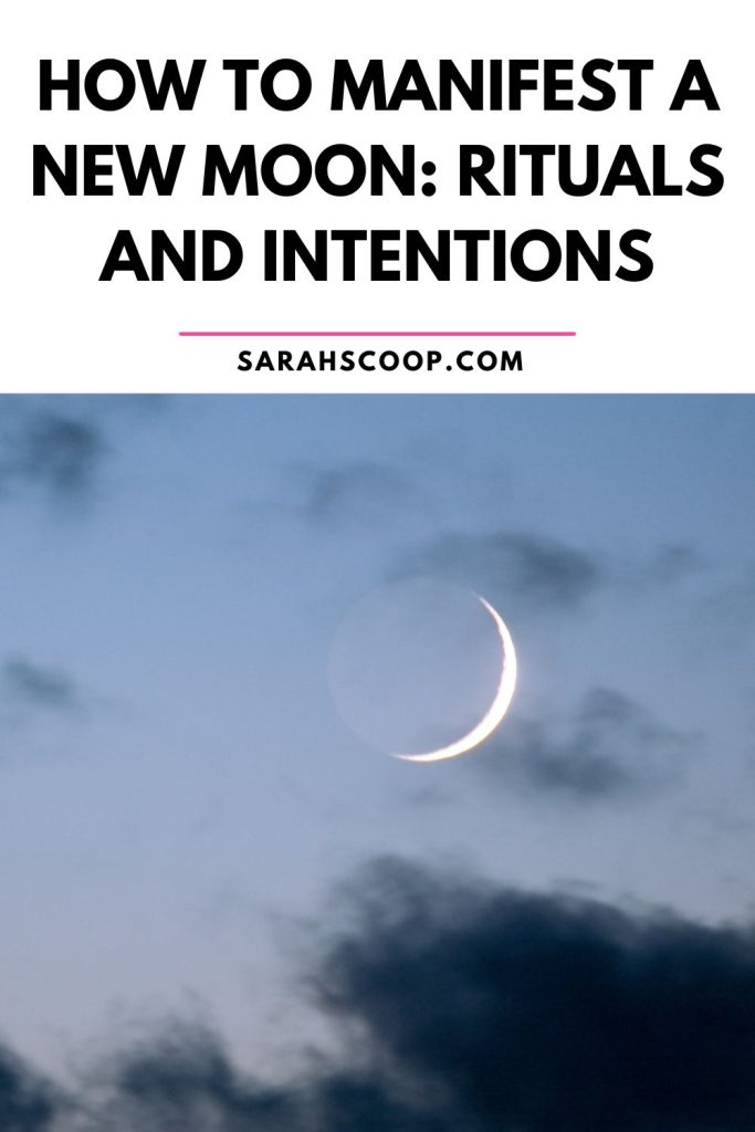 how to manifest on a new moon