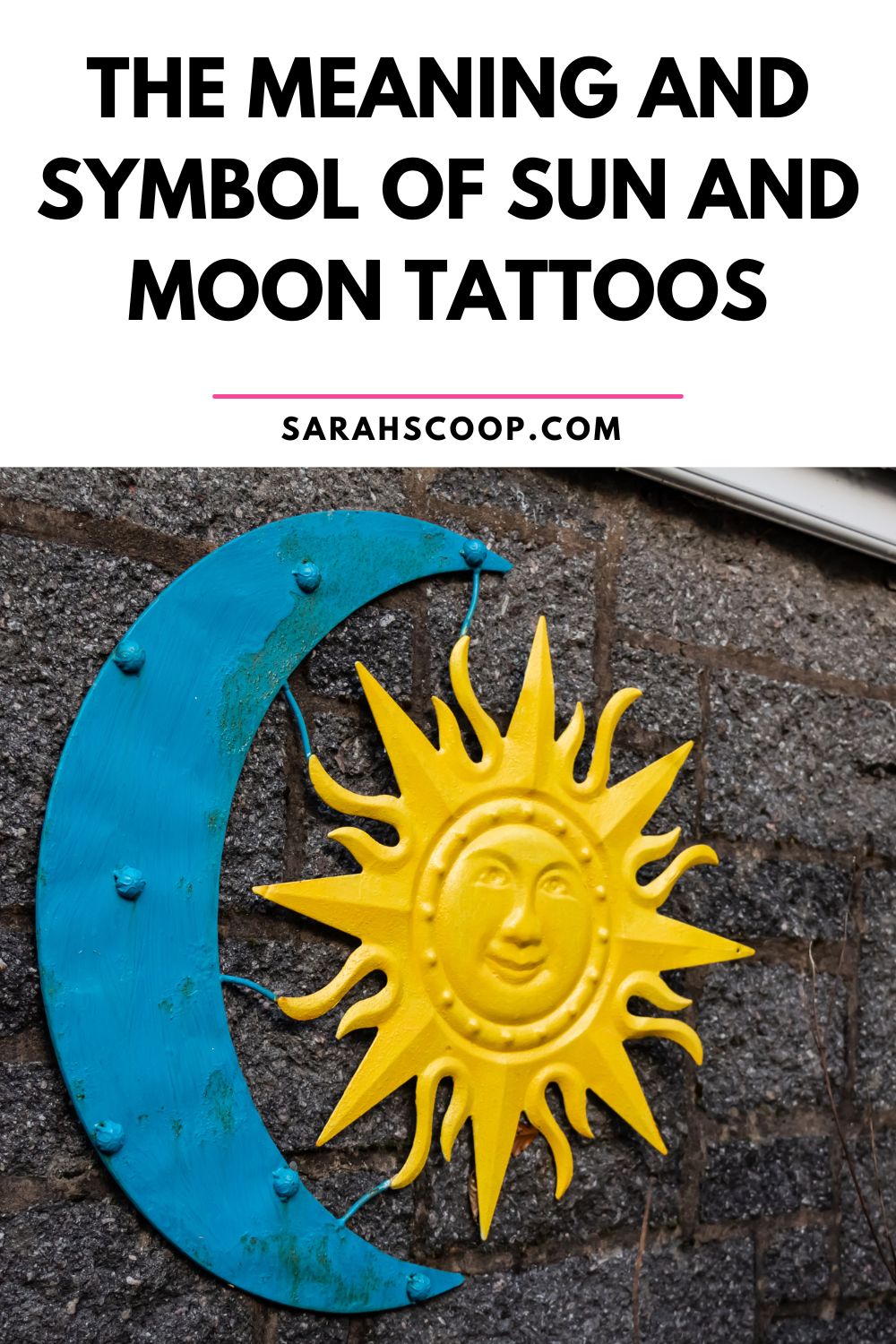 The Meaning And Symbol of Sun And Moon Tattoos - Sarah Scoop