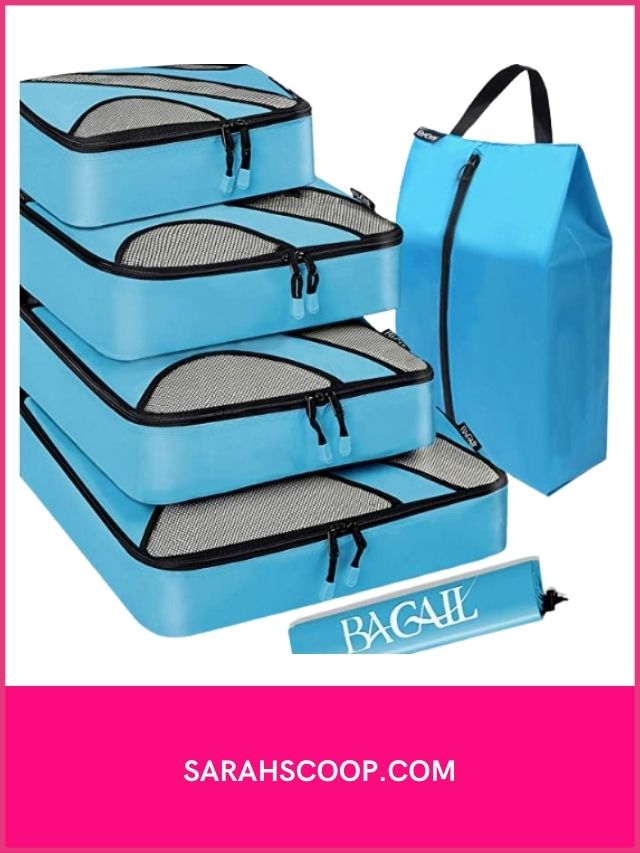 bagail blue packing cubes